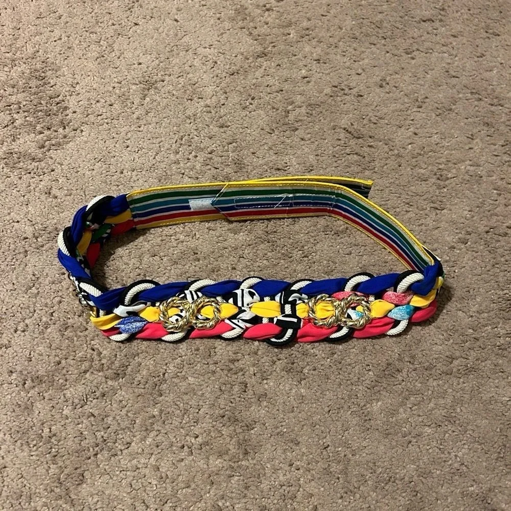 Vintage Womens Woven Rope‎ Belt